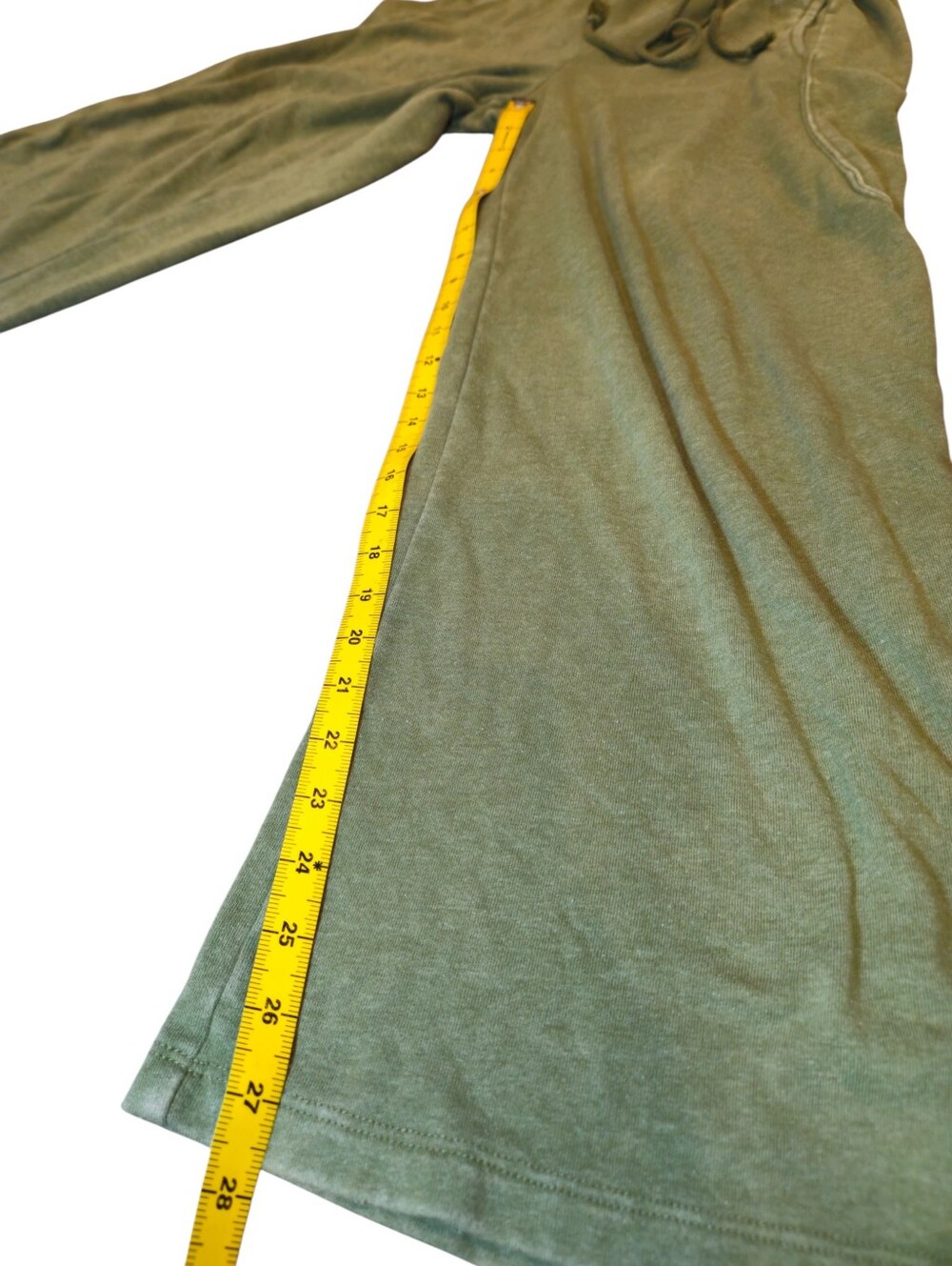 FP Movement Free People Washed Olive Green Wide Leg Sweatpants - Picture 7 of 10